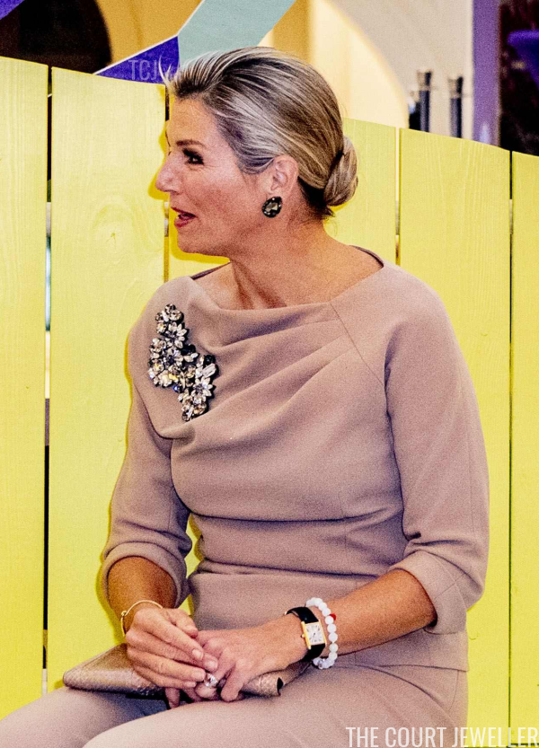 Bold Jewelry For Queen Maxima