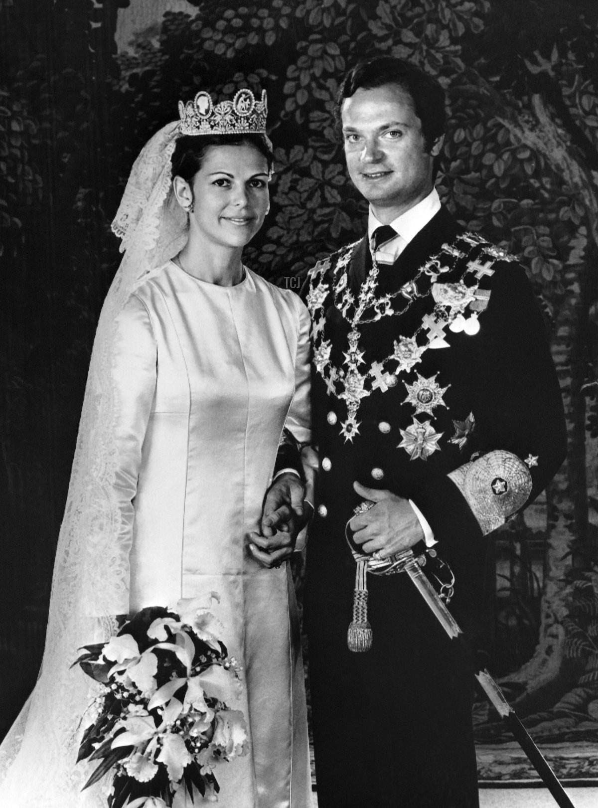 Queen Silvia’s Royal Wedding Jewels (1976)