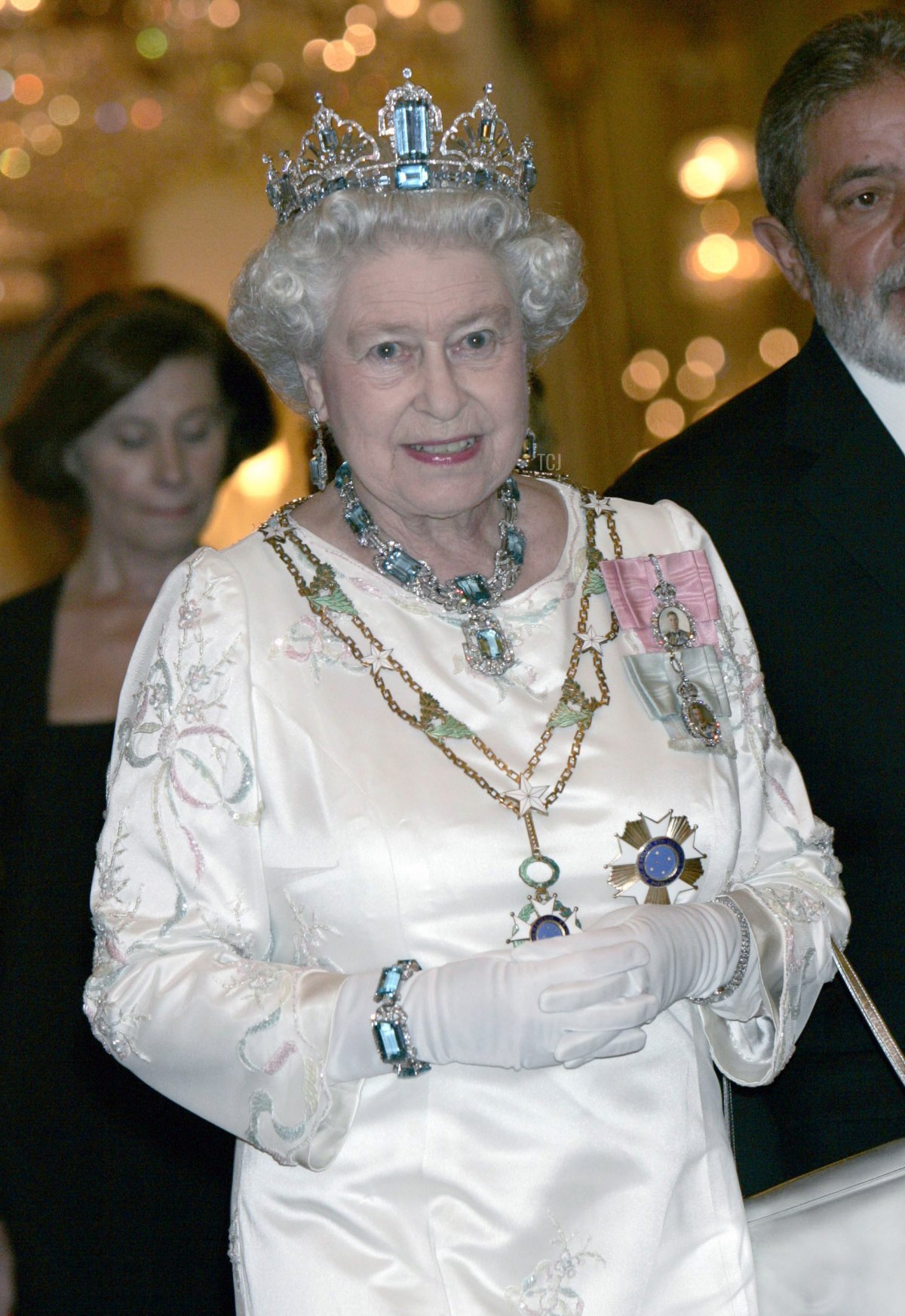 The Queen’s Amazing Aquamarine Tiara