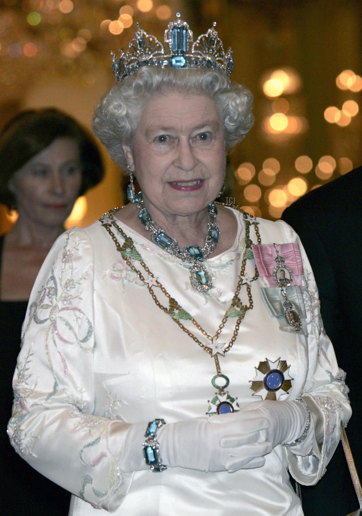 The Queen’s Amazing Aquamarine Tiara