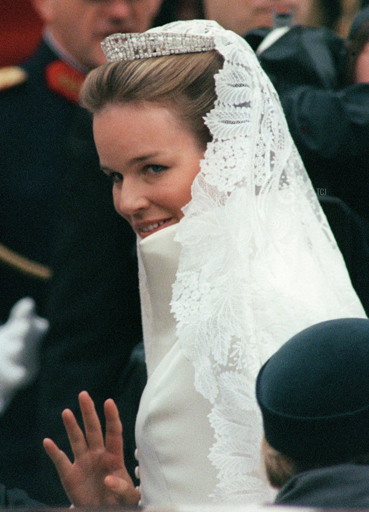 Queen Mathilde’s Art Deco Diamond Wedding Tiara