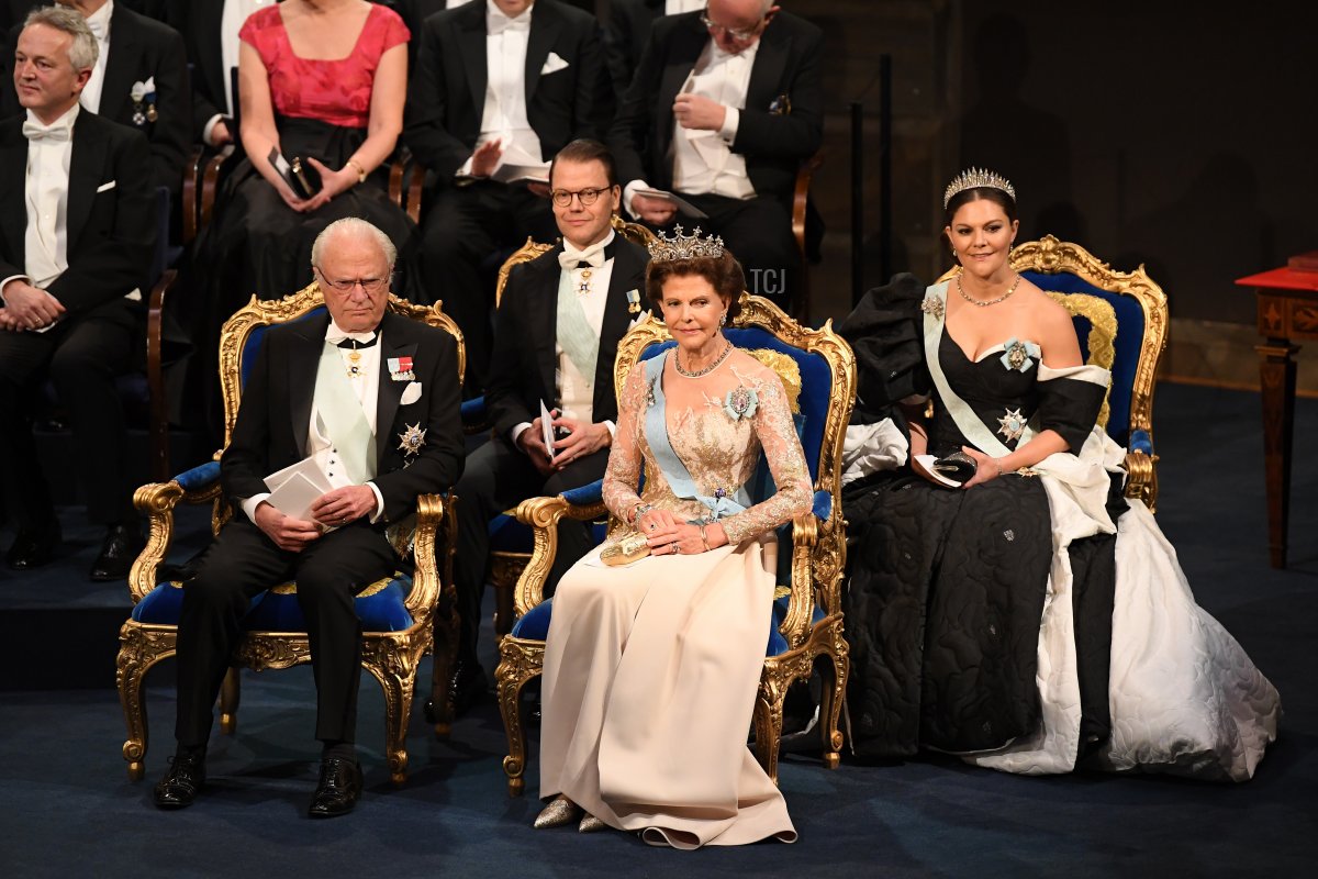 Queen Silvia’s Antique Diamond Nobel Prize Tiara