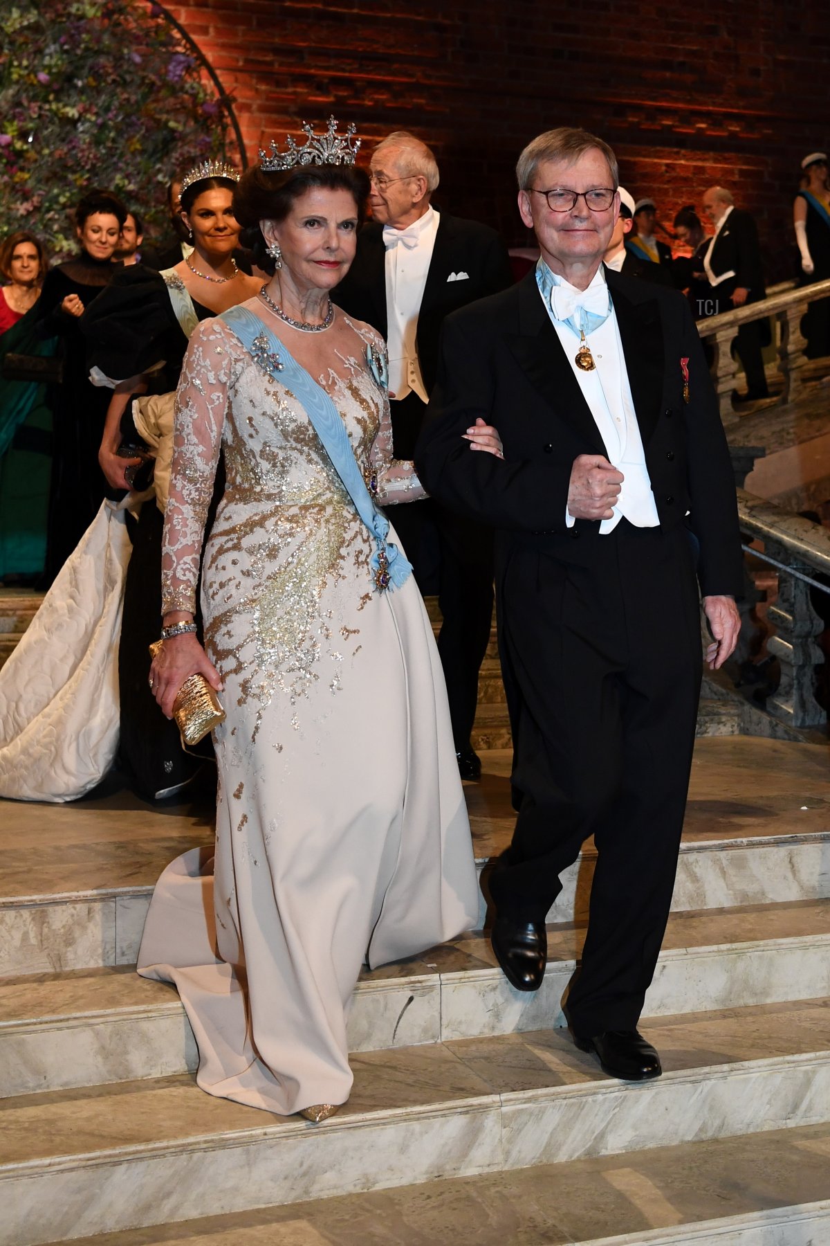 Queen Silvia’s Antique Diamond Nobel Prize Tiara