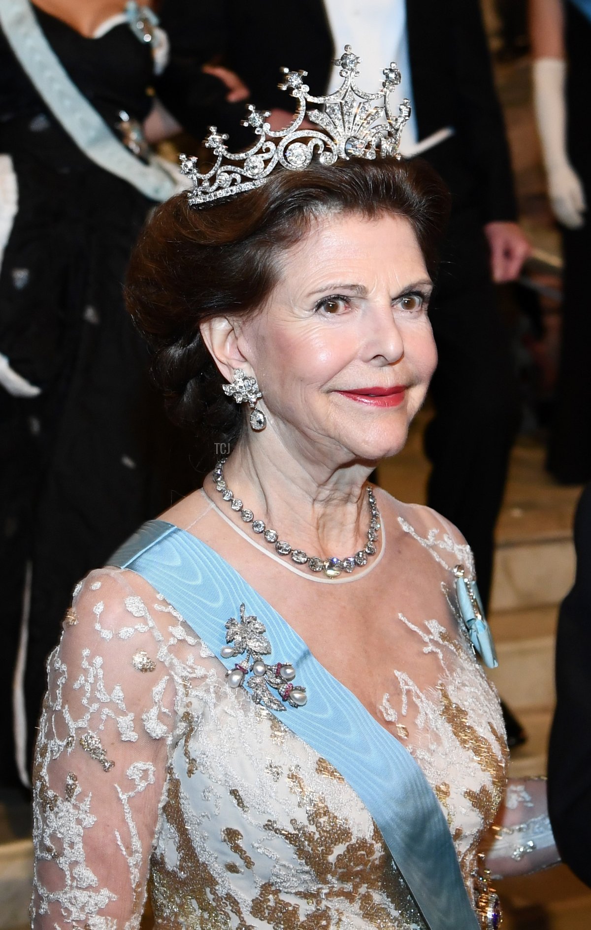 Queen Silvia’s Antique Diamond Nobel Prize Tiara