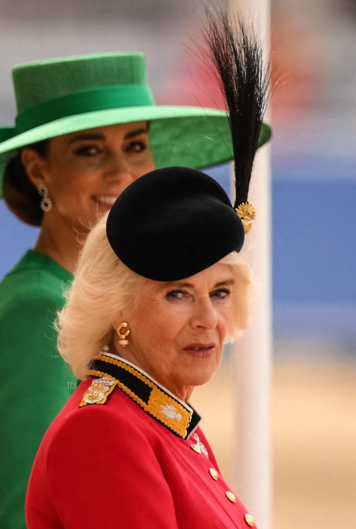 Military Jewels For Queen Camilla At Trooping The Colour