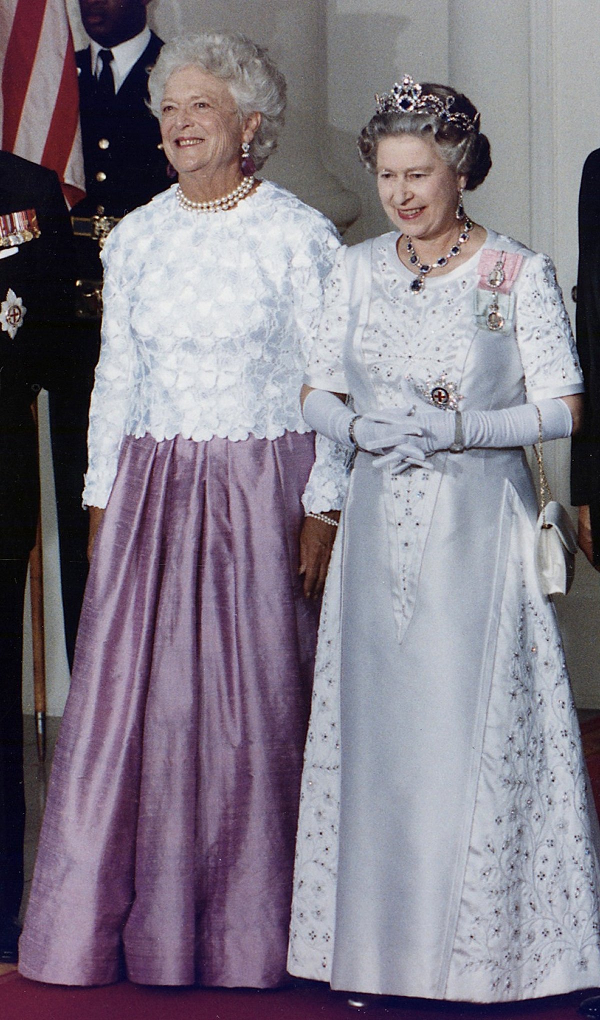 The Queen’s Stunning White House Sapphire Tiara